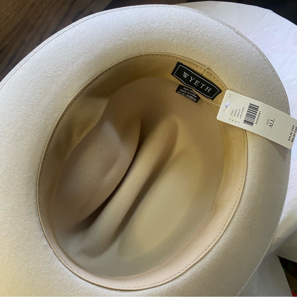 Wyeth Rex Western Hat New with tags - Picture 5 of 6